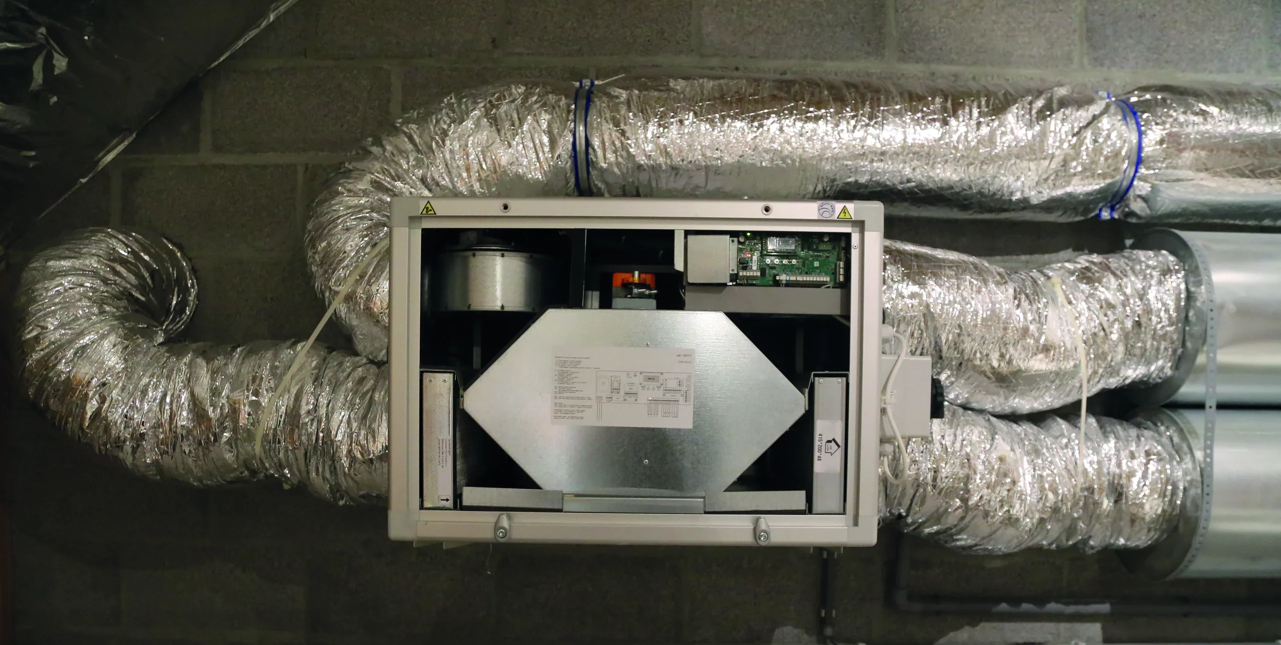 Photo d'un système D centralisé en ventilation