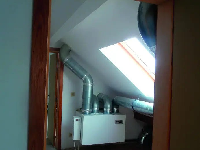 Photo d'un groupe de ventilation système D