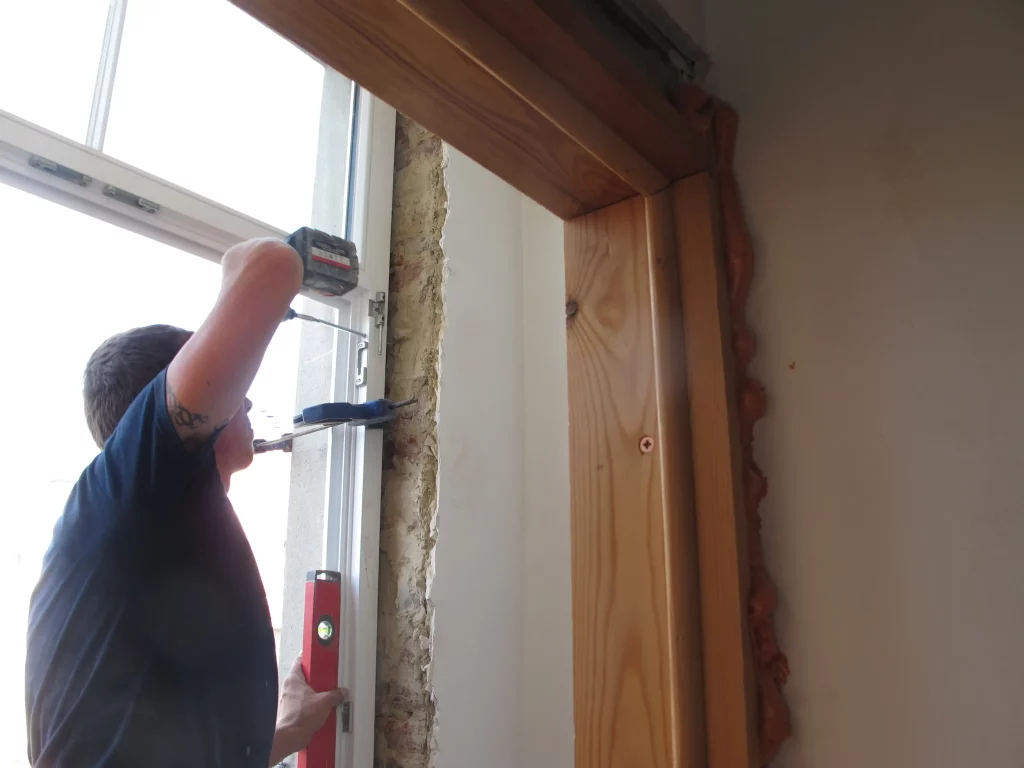 Pose d’un châssis